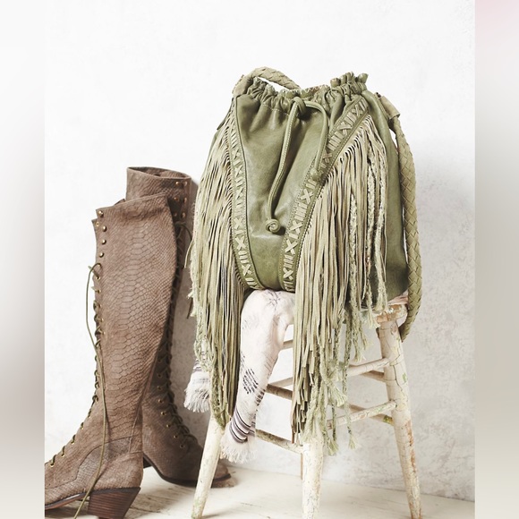Free People Handbags - Free People Isadora leather bag- New no tags